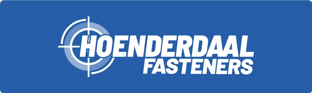 Hoenderdaal logo on blue background