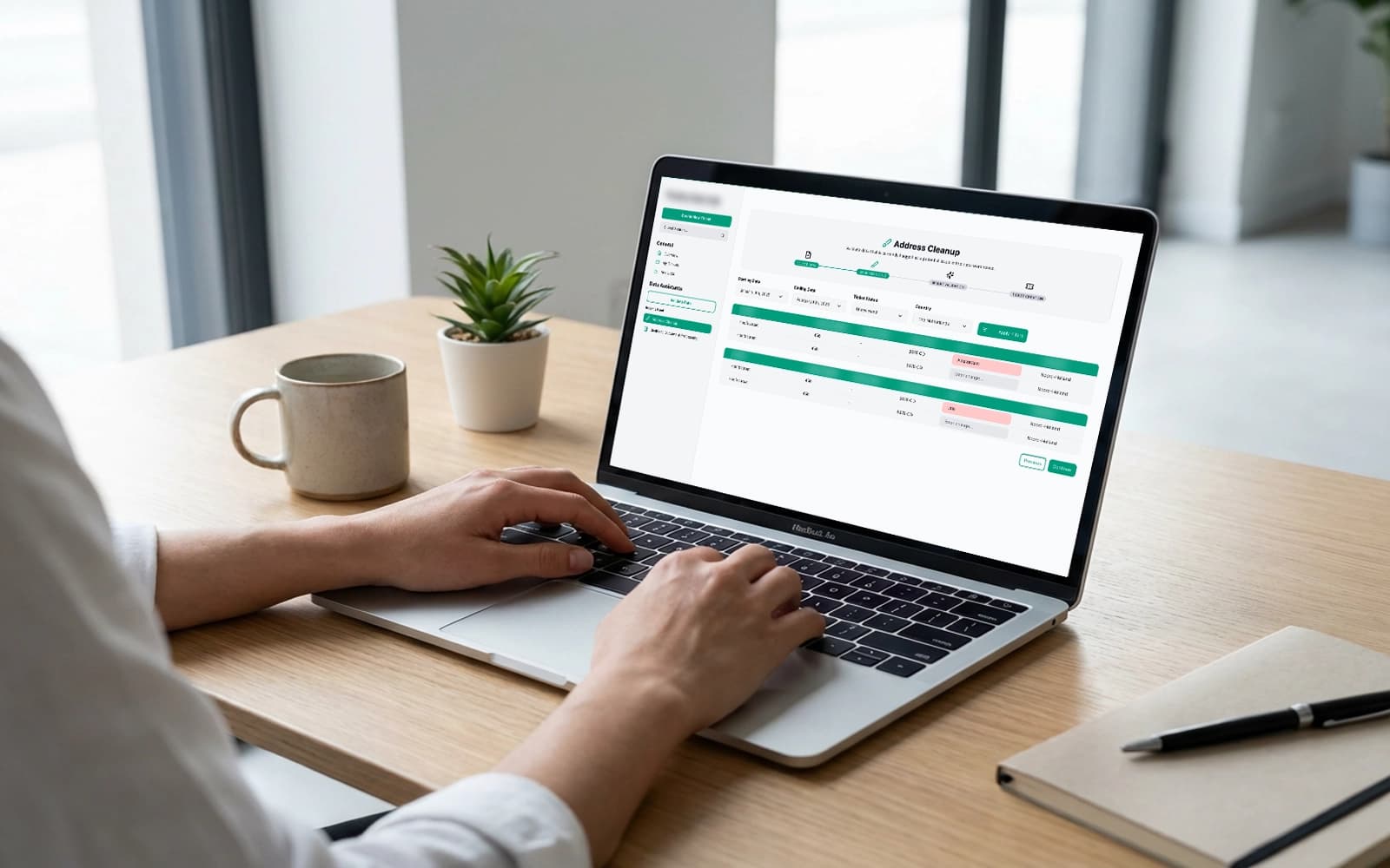 Sustainable AI for data quality in finance
