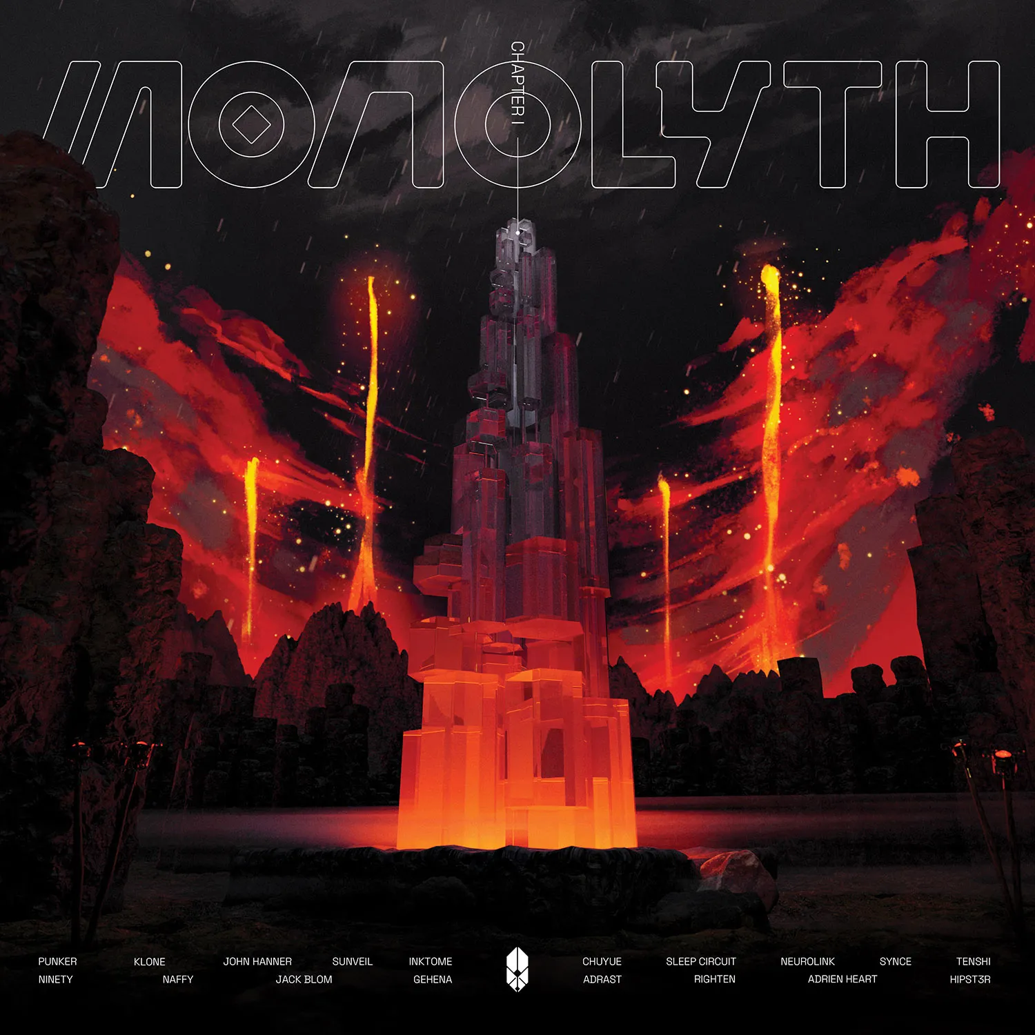 Visual artdirection for MONOLYTH's debut compilation album.
